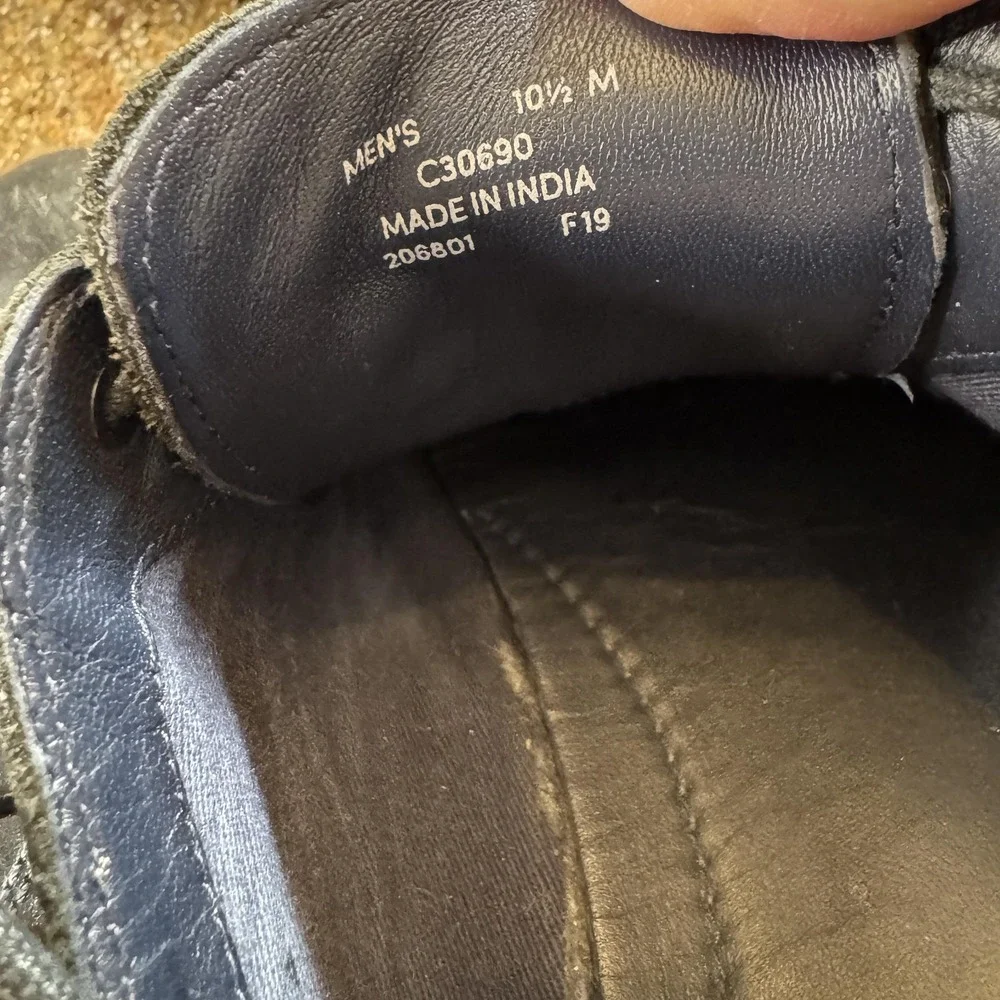 Cole Haan Oxford Shoes Mens 10.5 Black Leather Casual Lace Up Comfort C30690‎